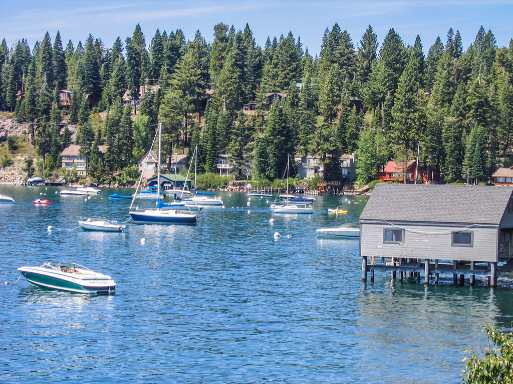 Lake Tahoe, California and Nevada border Chip W Flickr