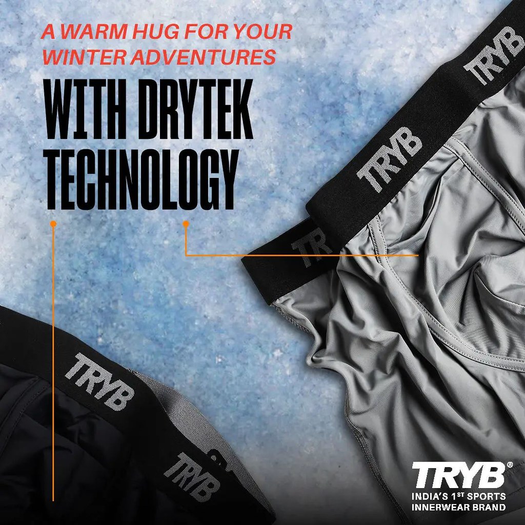 Try TRYB—India's first sports innerwear brand with DRYTEK … Flickr