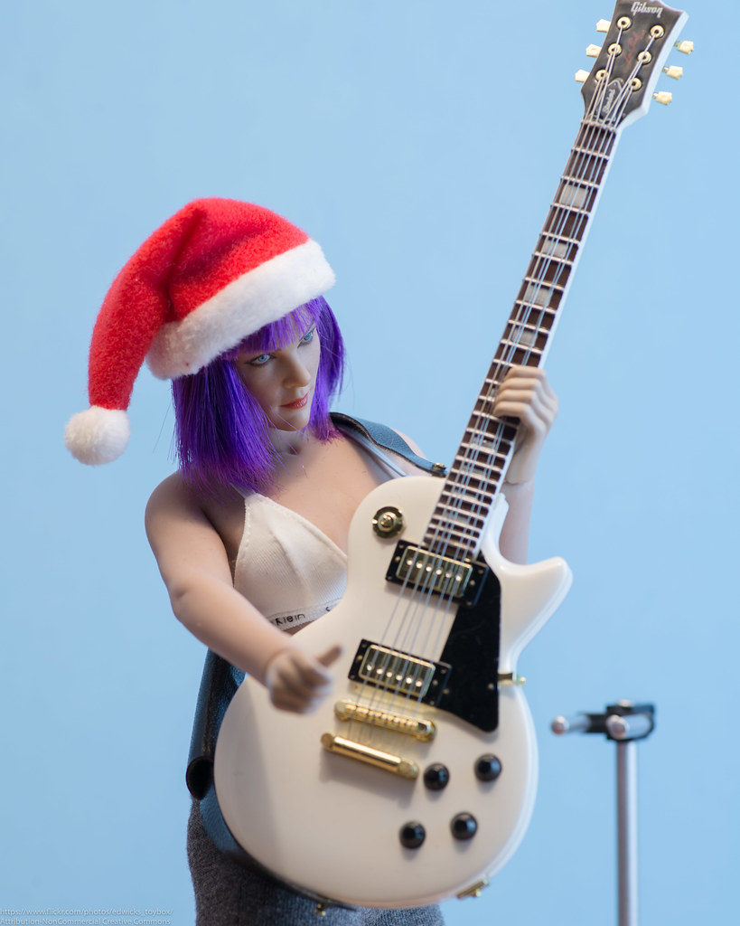 2022 Phicen/TBLeague Advent Calendar Day 8 Underwear Guitar Girl