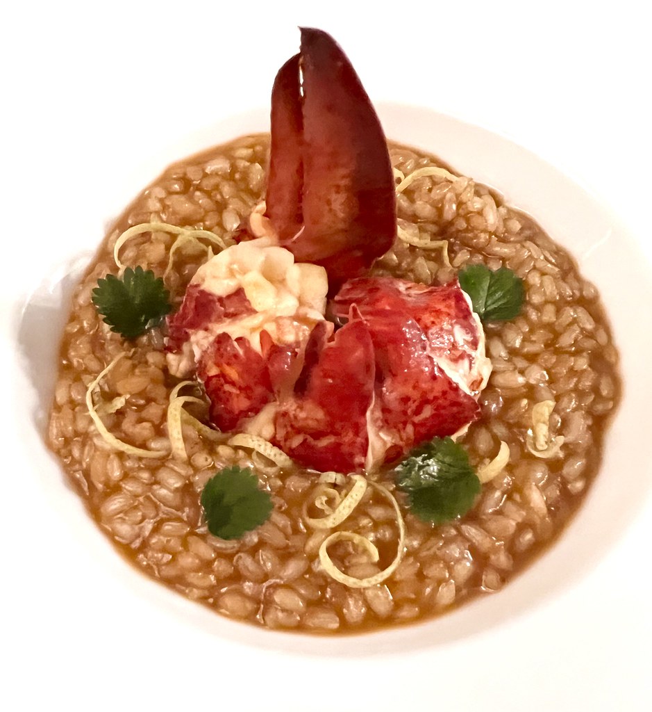 Le risotto au homard. olivier keuller Flickr