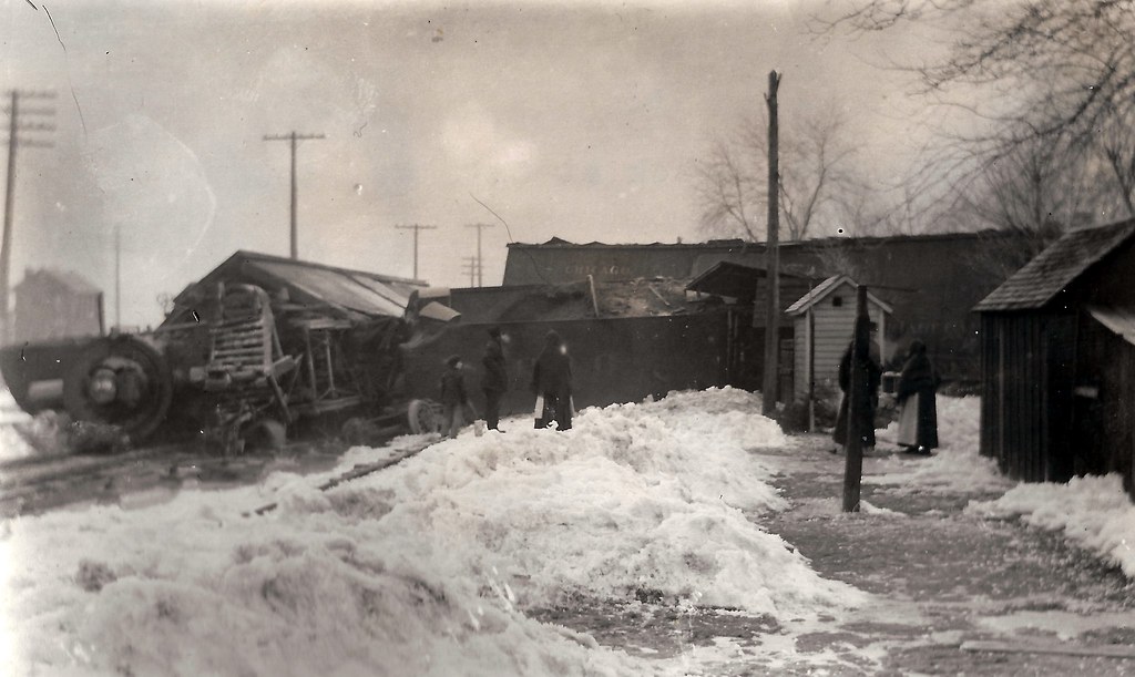 Ottumwa, Iowa, Train Wreck, Milwaukee Road, Burlington Route, Rock