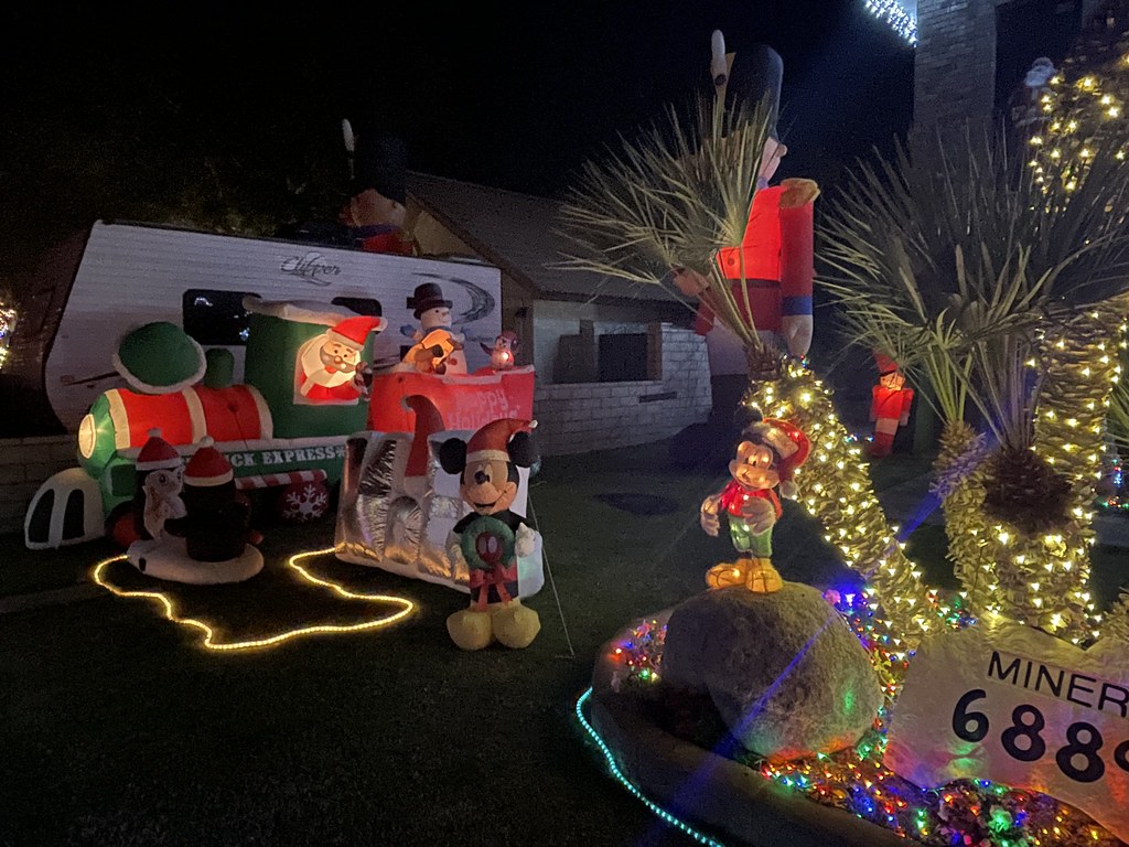 Candy Cane Lane in Cathedral City Ted Drake Flickr