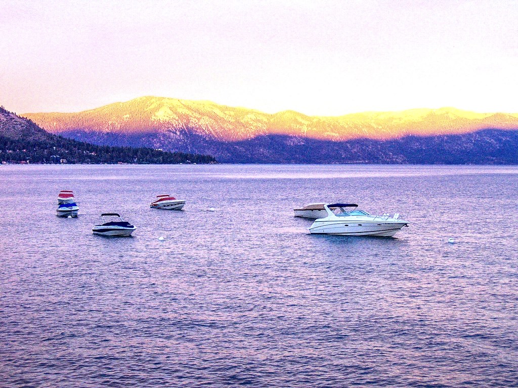 Sunset. Lake Tahoe, California and Nevada border Chip W Flickr