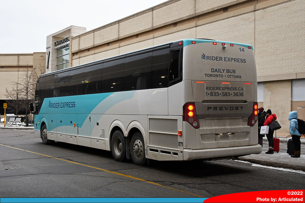 Rider Express 14 Rider Express 14 is a 2014 Prevost H345,… Flickr