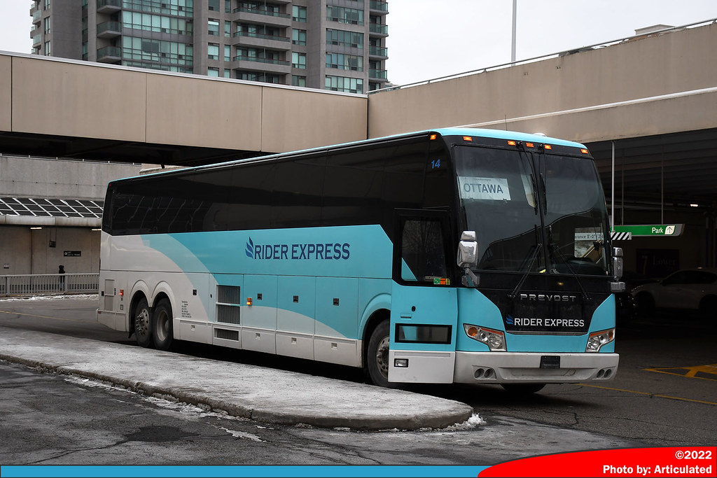 Rider Express 14 Rider Express 14 is a 2014 Prevost H345,… Flickr