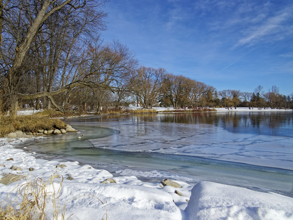 Ice on Rogers Cove On my way home from Turtles today, I dr… Flickr