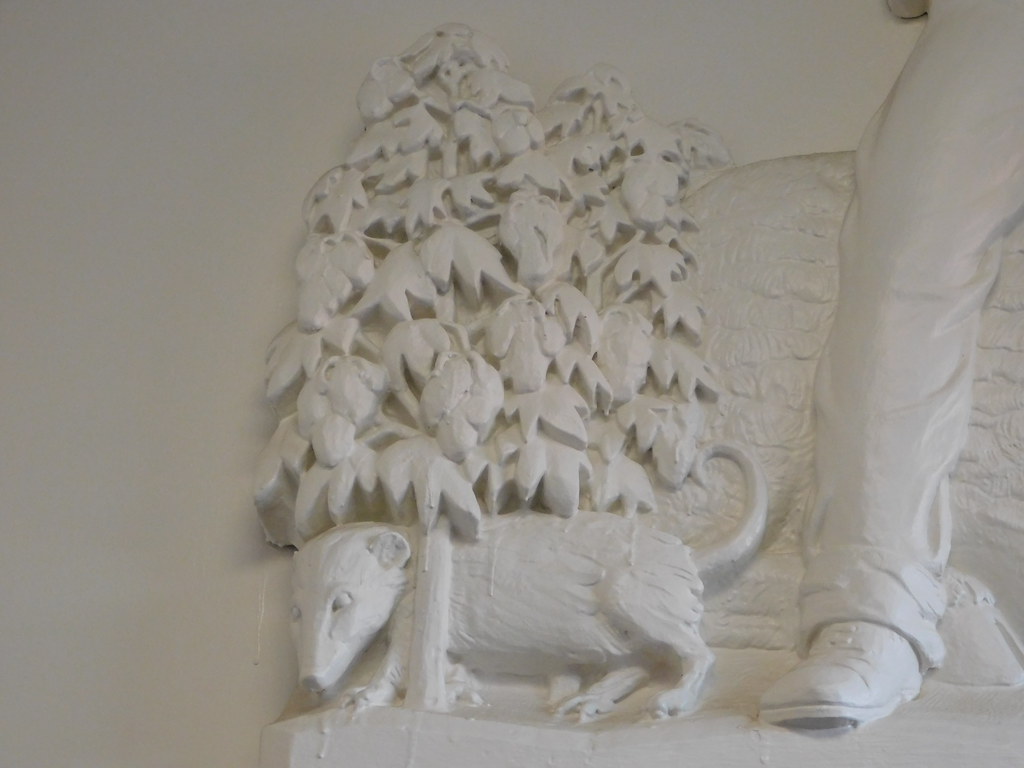 Wrightsville, GA Post Office Relief New Deal cast stone re… Flickr