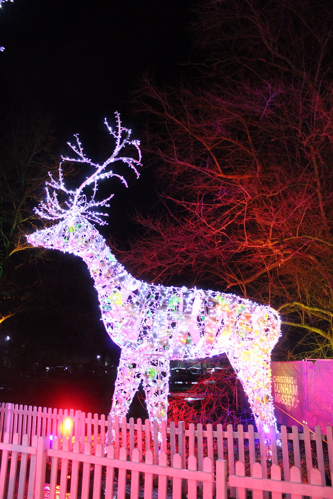 Dunham Massey (NT) Christmas Lights stuartp1960 Flickr