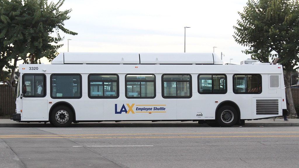 LAX Employee Shuttle Former San Diego MTS bus now an emplo… Flickr