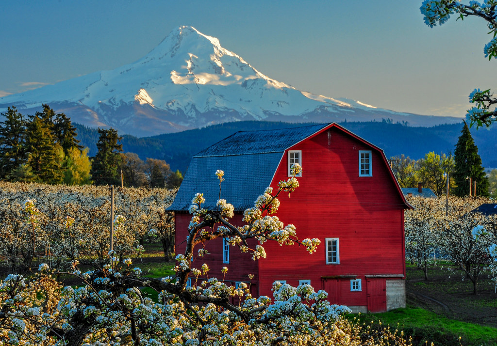 Hood River Valley Oregon Randy Baumhover Flickr