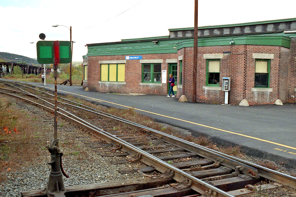 Bellows Falls Depot The Bellows Falls statiion once served… Flickr