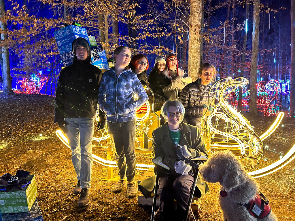 Cousins at the Roanoke Festival of Lights122322 Flickr