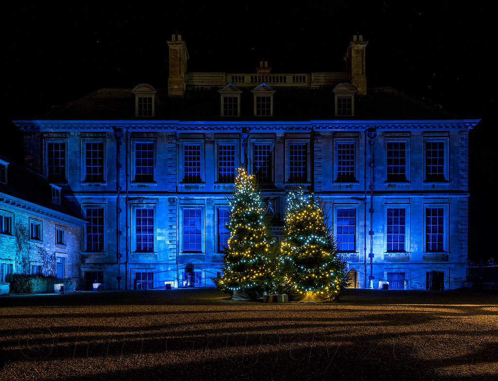 Belton House 5926 Belton House, Xmas Lights. The House, ne… Flickr
