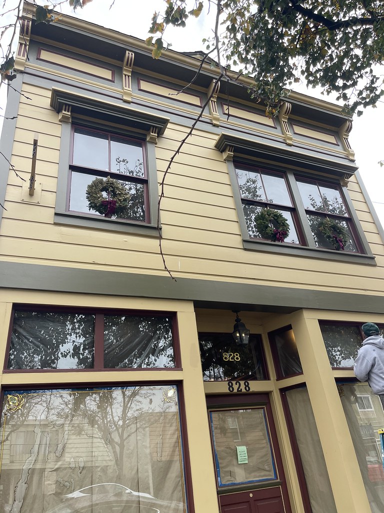 Detail on Singler Barber Shop. Benicia, California. Built … Flickr