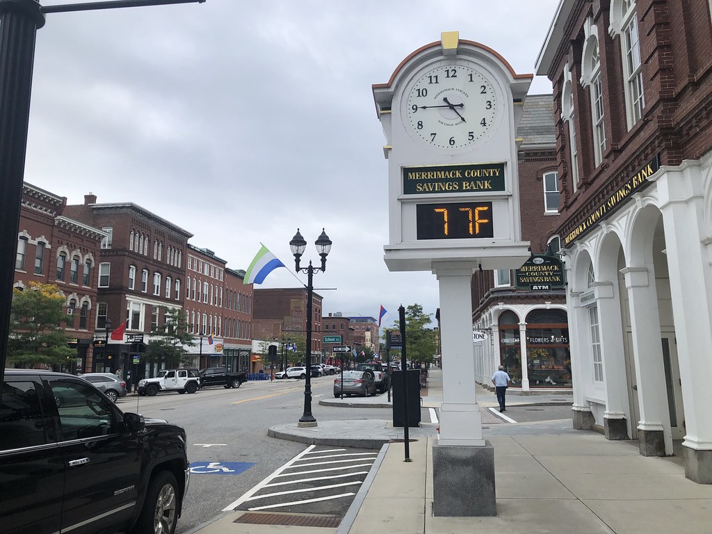 Concord, NH Merrimack County Savings Bank Clock Austin Dodge Flickr