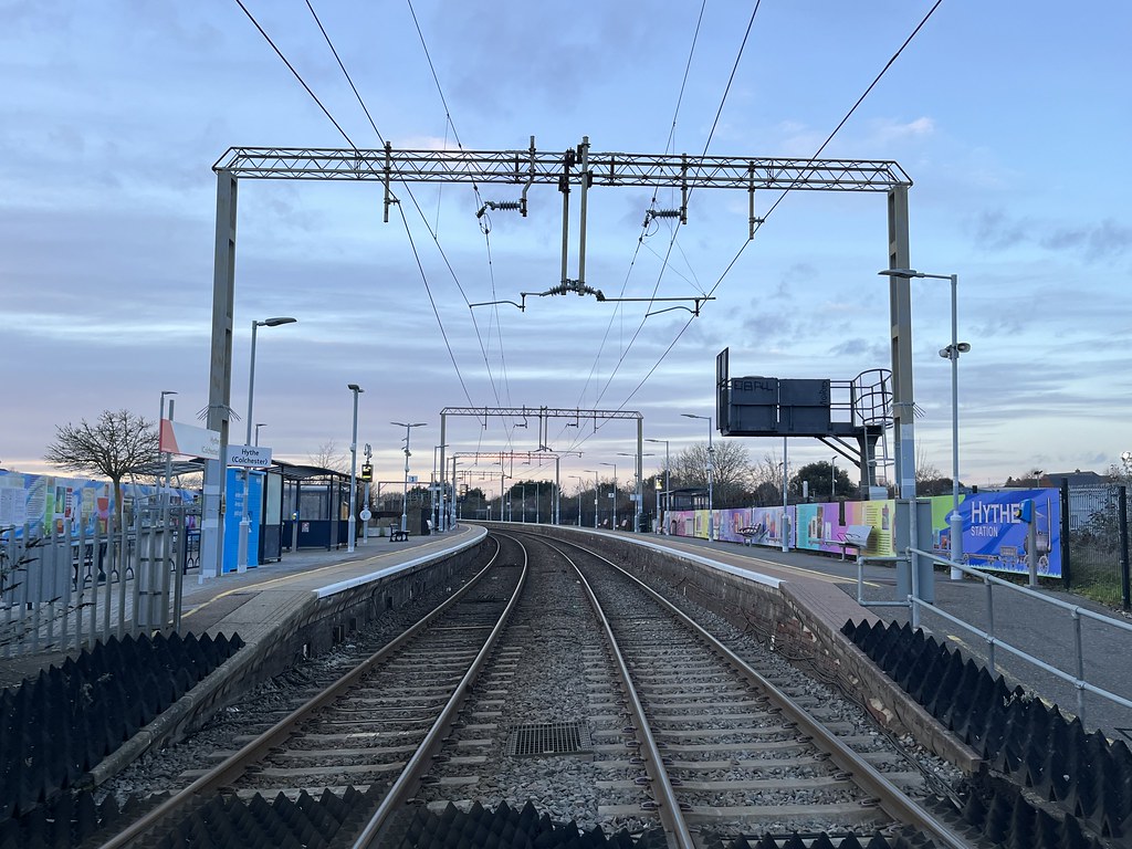 Hythe (Colchester) Railway Station Graham Benbow Flickr