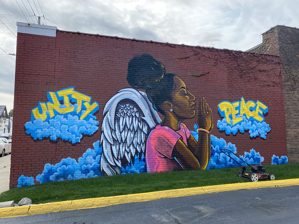OH Cleveland Mural 379 Mural in the Union Miles neighbor… Flickr
