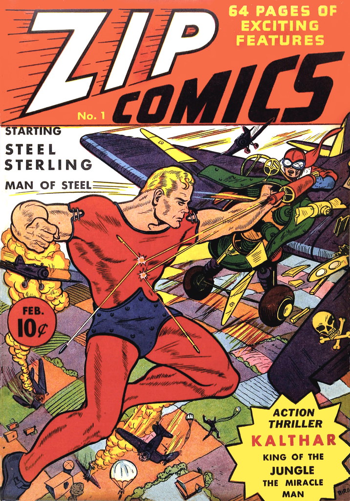 Zip Comics 1 Zip Comics / HeftReihe Steel Sterling cover… Flickr