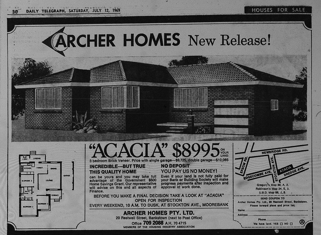 Archer Homes Ad July 12 1969 daily telegraph 30 Fabian Amuso Flickr