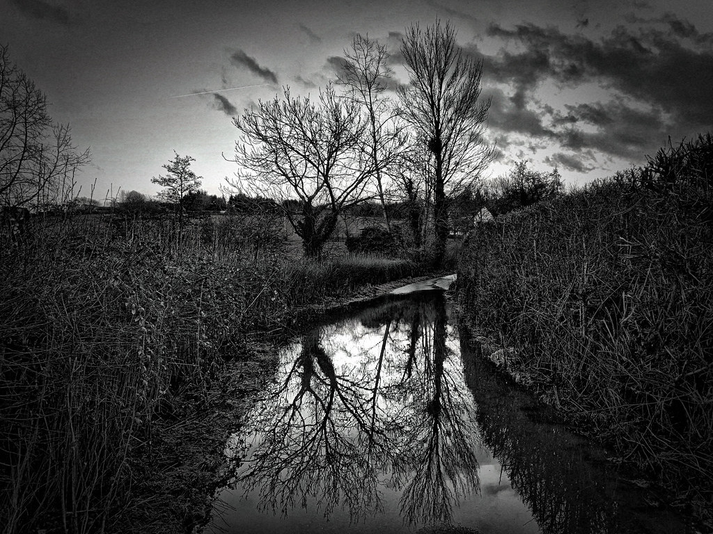 Dusk on Langley Road, Ian Williams Flickr