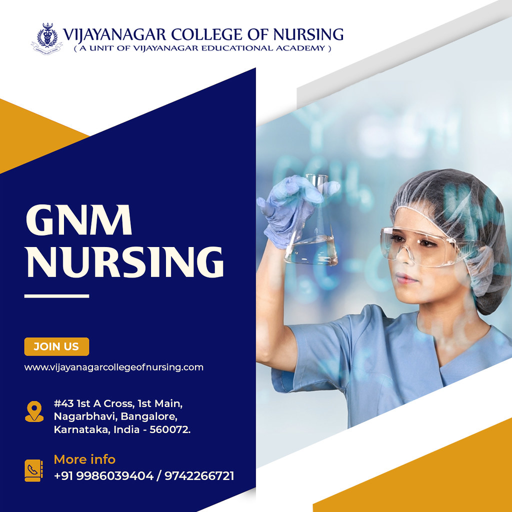 GNM Nursing Institute in Bangalore Vijayanagar College o… Flickr