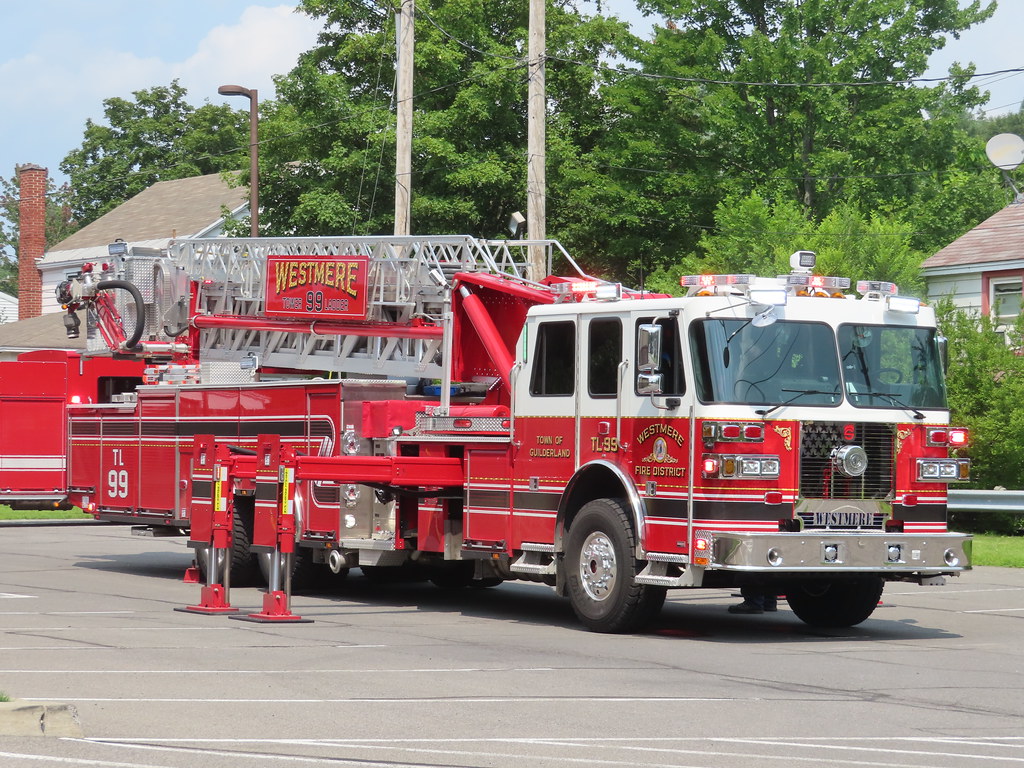 Westmere Fire Department Sutphen Aerial Platform Westmere … Flickr