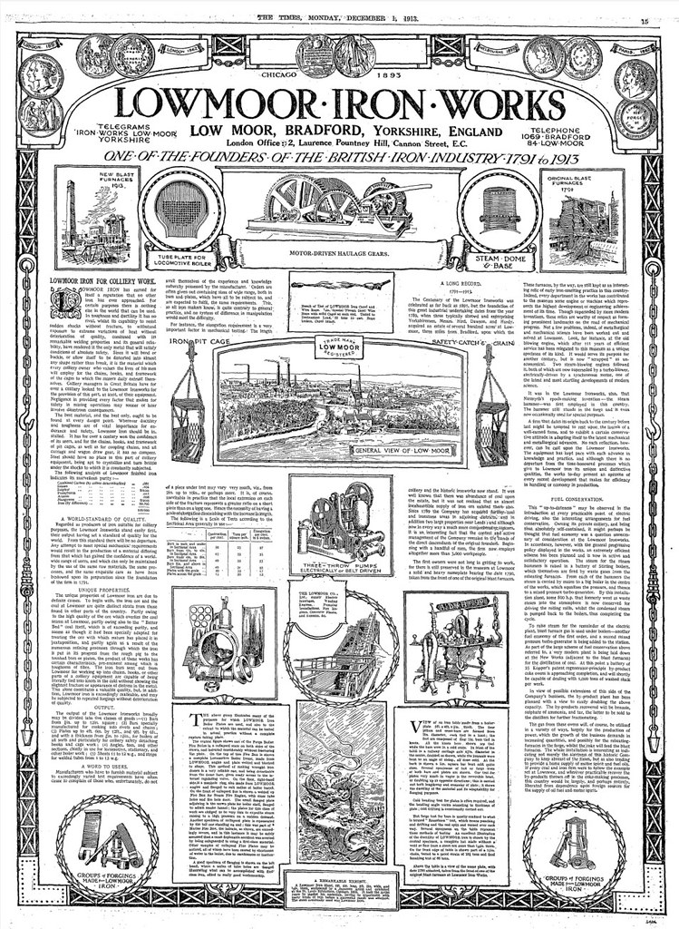 Flickriver Photoset 'Low Moor Iron Works' by Bradford Timeline