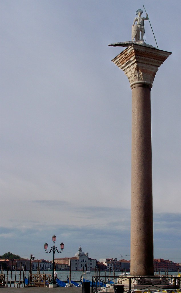 Colonne de Saint Théodore, Venise Michaël Martin Flickr