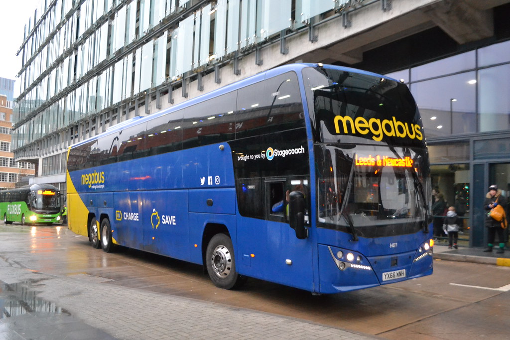 Stagecoach Megabus 54277 YX66WNH Seen in Manchester 18th D… Flickr