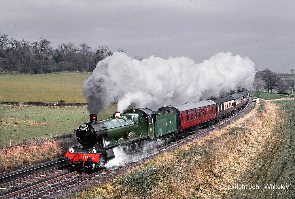 Leaving Shrewsbury. 4930 Hagley Hall at Bayston Hill on "W… Flickr