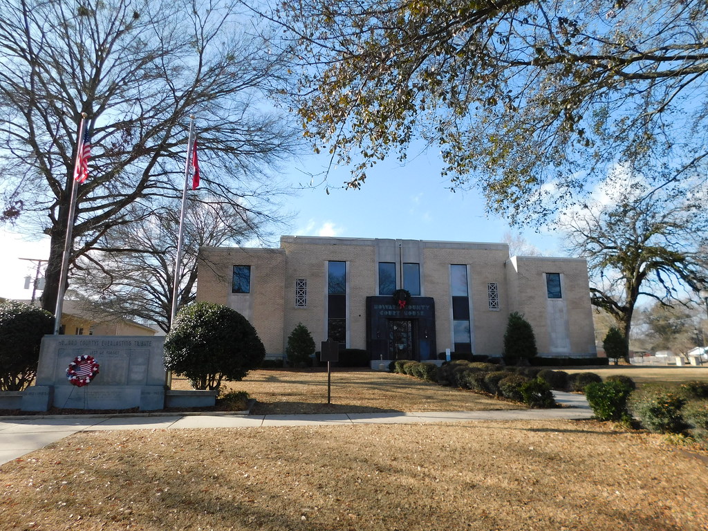 Howard County Courthouse Nashville, Arkansas The Art Moder… Flickr