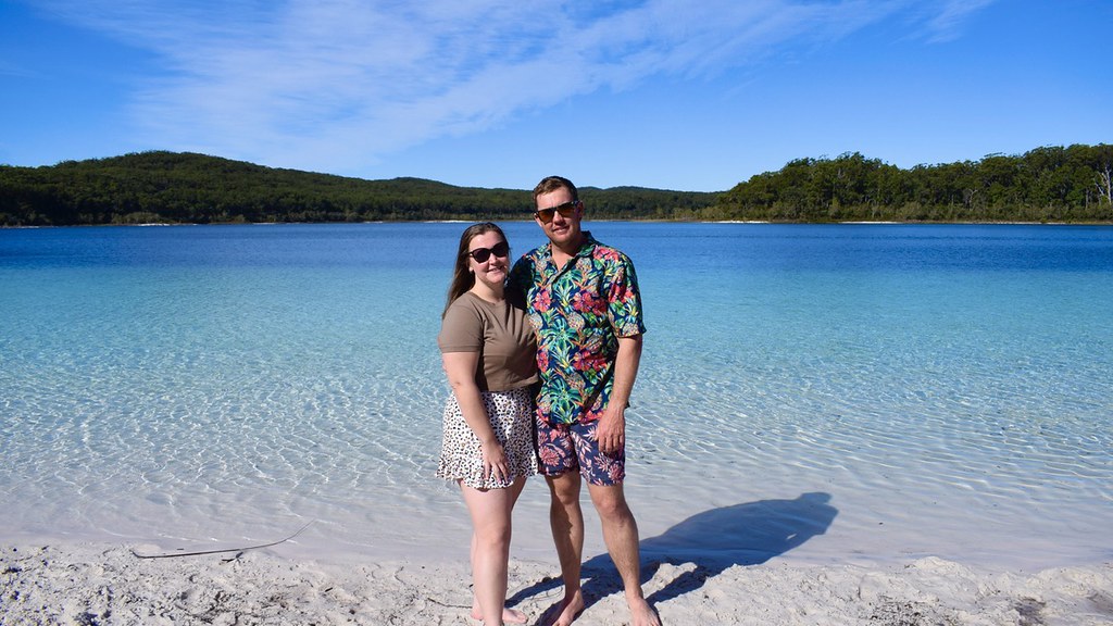 Cricket Match on the edge of Lake McKenzie Lake McKenzie L… Flickr