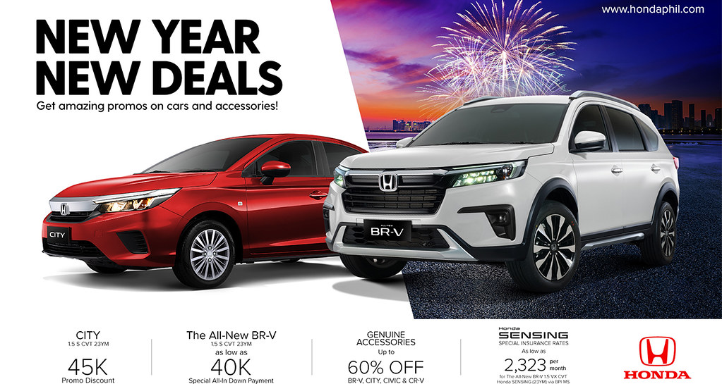 Honda Cars PH 2023 with “New Year, New Deals” promo 2nd Opinion