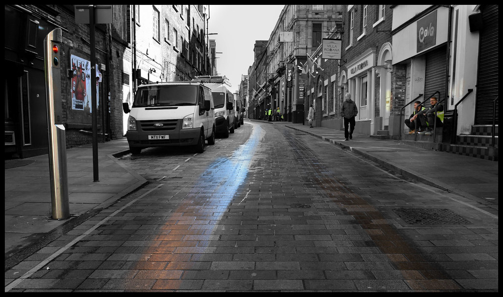 Liverpool Tyre tracks Terence (terry) Tucker Flickr