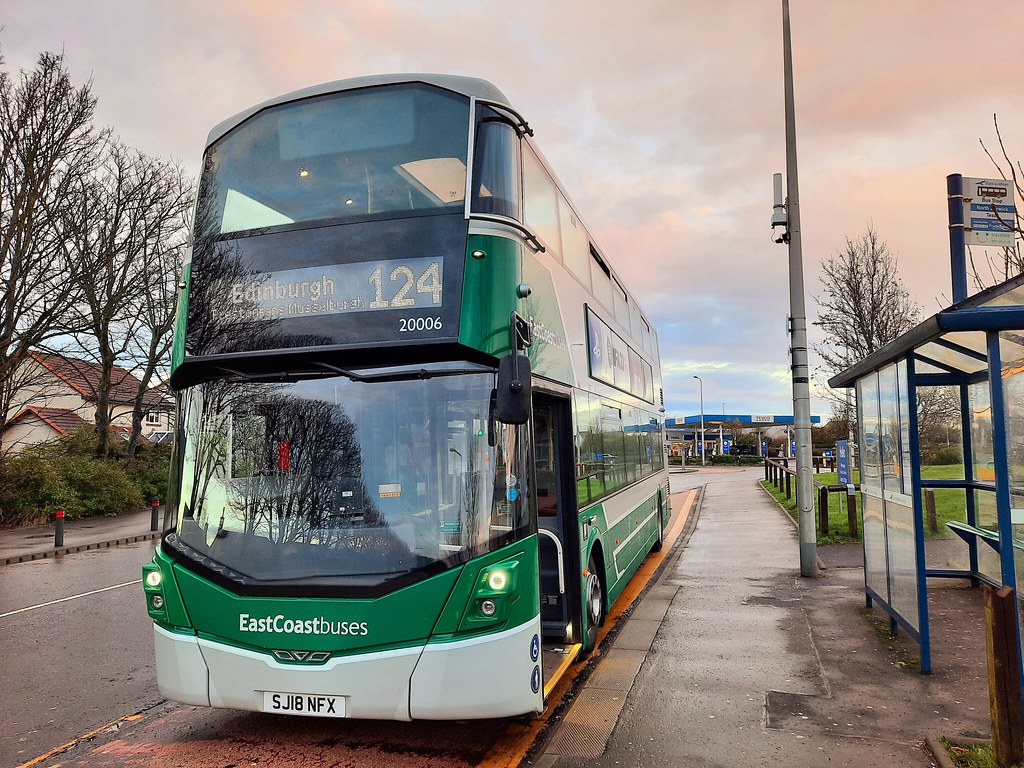 EastCoastbuses 20006 SJ18 NFX At North Berwick Tesco on … Flickr