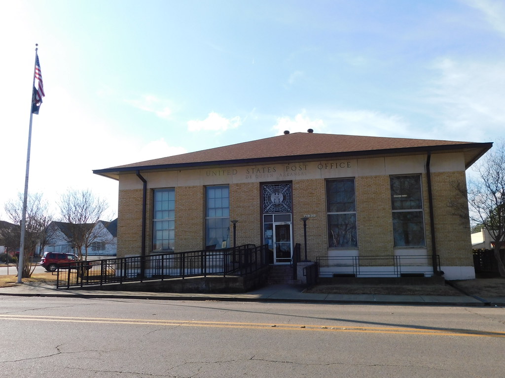 DeQueen, Arkansas Constructed in 1940. New Deal mural www… Flickr