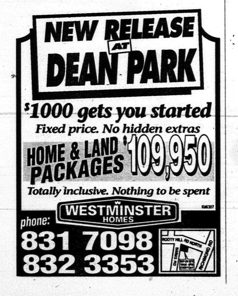 Dean Park House and Land Ad May 1 1993 daily telegraph 53 Flickr