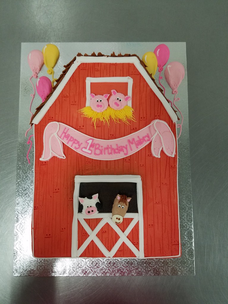 Animal Barn CutOut 2325 elé Cake Co. Flickr