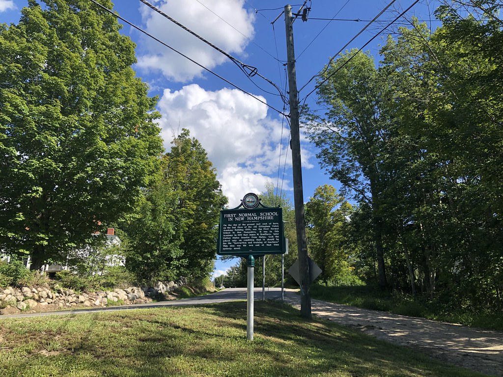 Effingham, New Hampshire Normal School Historic Marker Flickr