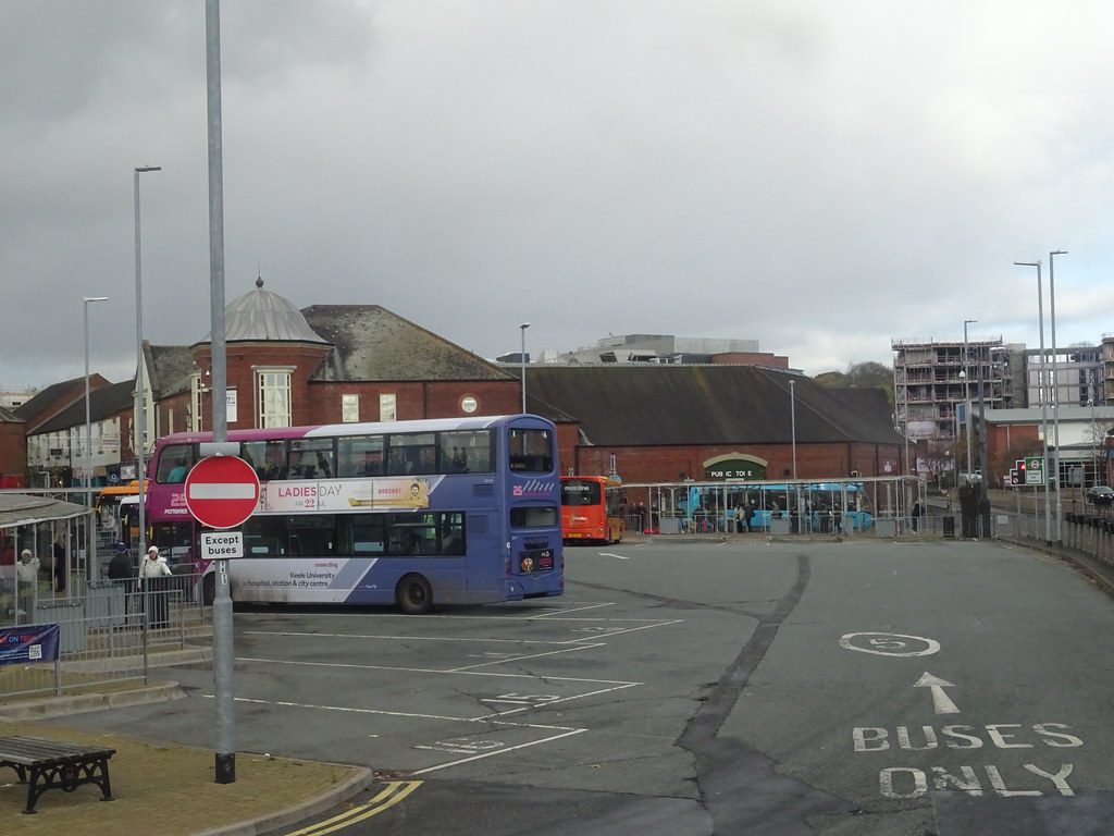 NewcastleunderLyme Bus Station Matt's Transport Photography Flickr
