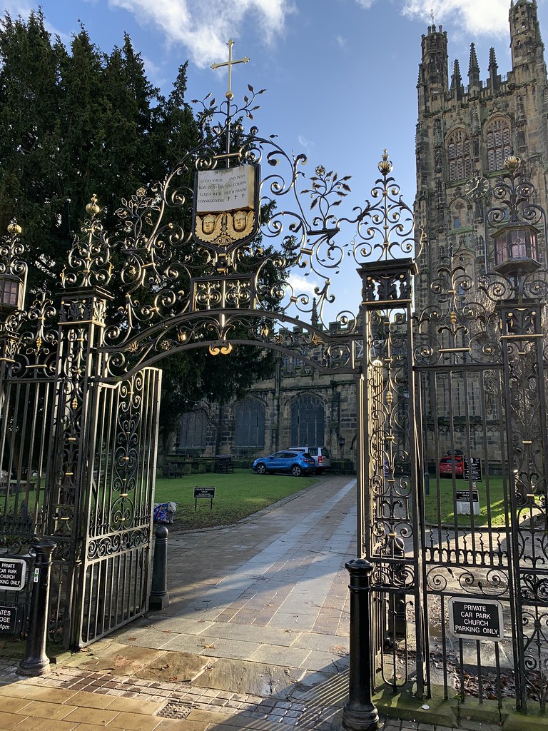 The gates of St Giles Turbogirlie Flickr