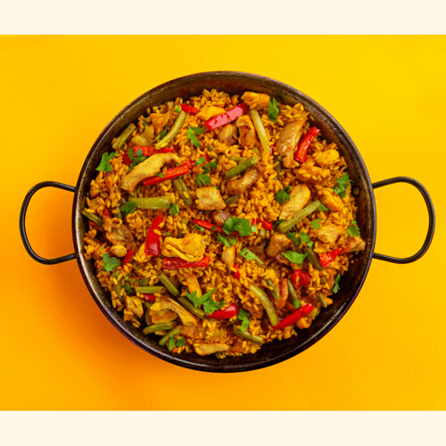 Mediterraneanspanishpaellaricewithchickenaustralia Flickr