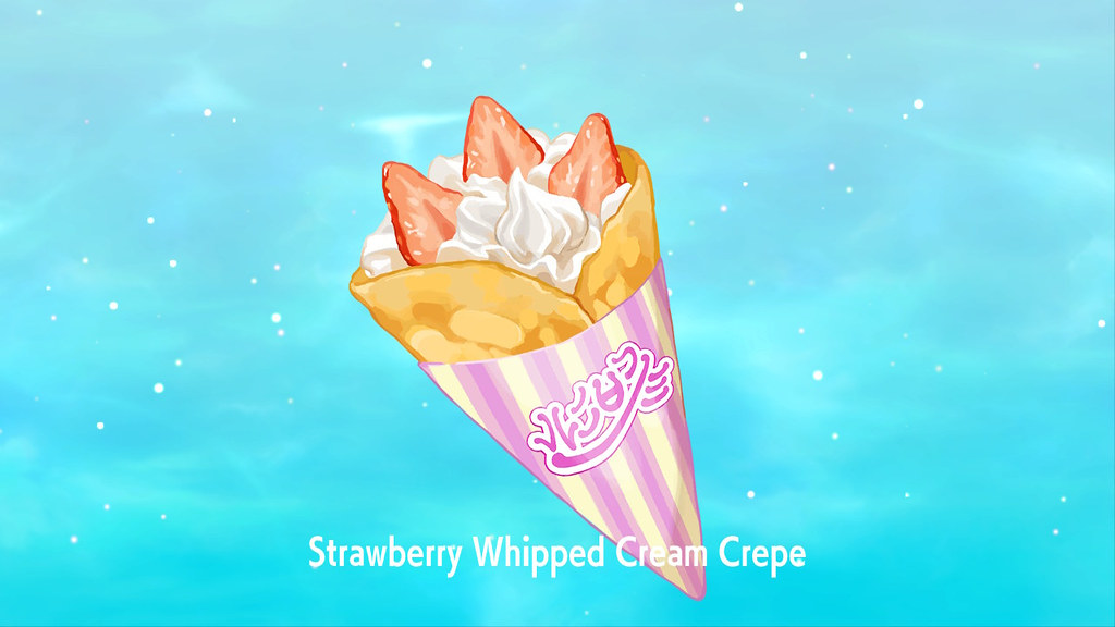 Strawberry Whipped Cream Crepe Pokemon Scarlet Switch Screenshots