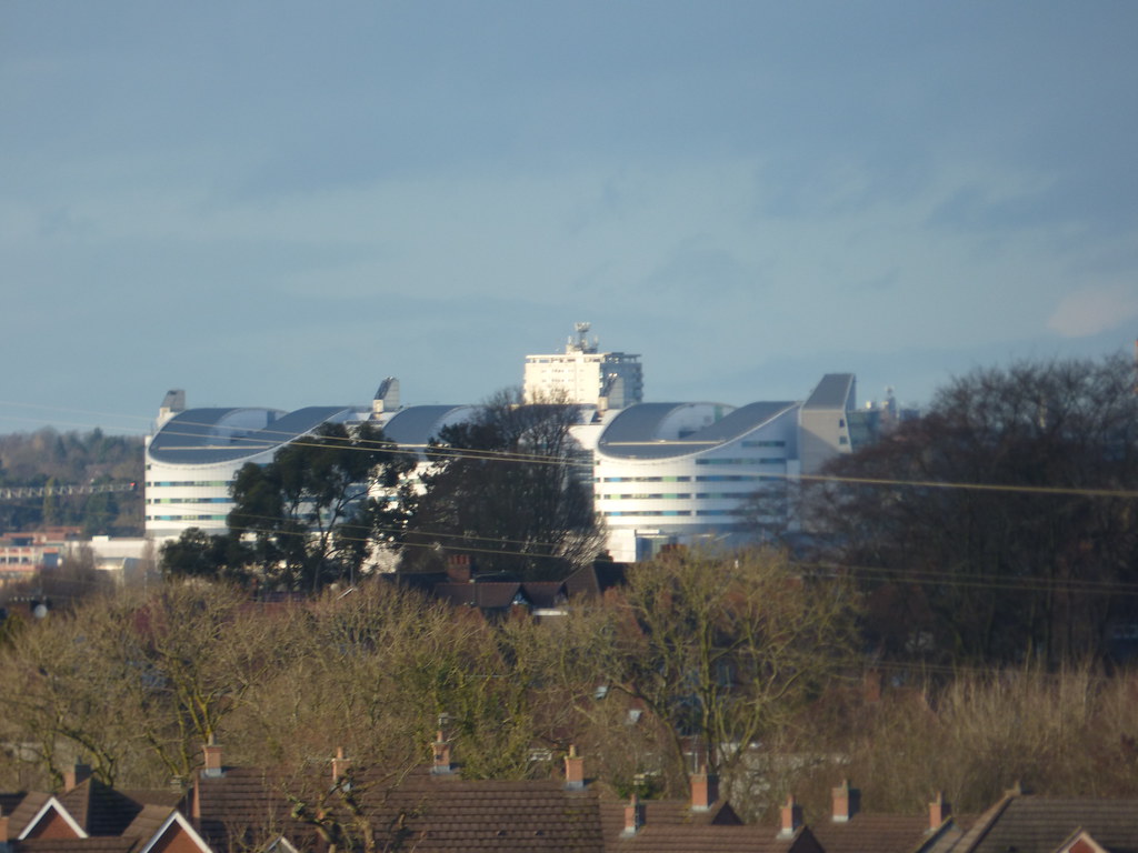Queen Elizabeth Hospital Birmingham from Druids Heath a photo on