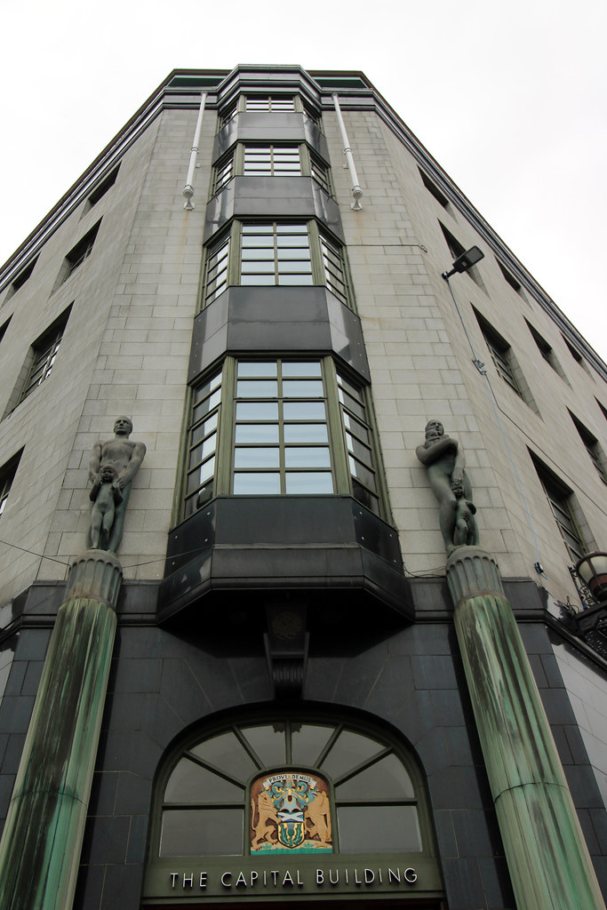 Art deco buildings.Edinburgh. Amarone restaurant building.… Flickr