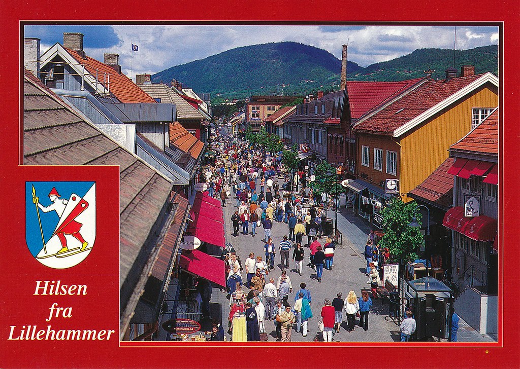 Lillehammer, Norway Postcard Lillehammer, Norway postcard.… Flickr