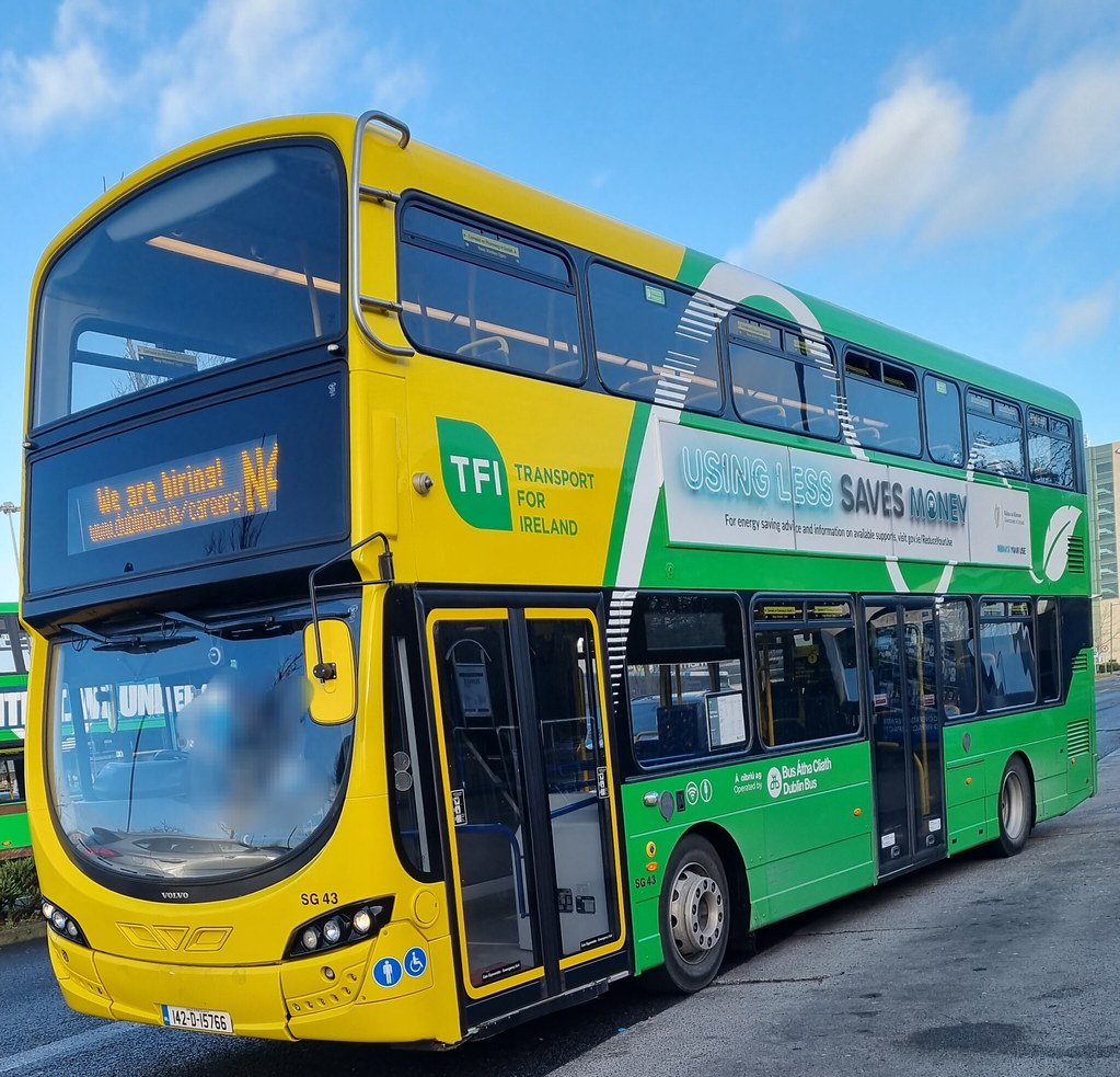 Dublin Bus SG 43 Volvo B5TL with a Wrightbus Eclipse Gemin… Linda's