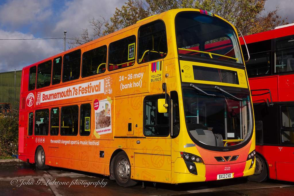 Yellow Buses, Bournemouth Volvo B9TL / Wright Gemini 2 125… Flickr