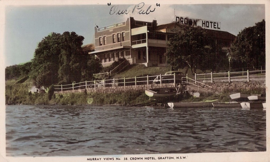 Crown Hotel in Grafton, N.S.W. circa 1940s a photo on Flickriver