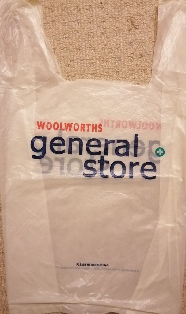 WOOLWORTH PLASTIC BAG Russell Wilcox Flickr